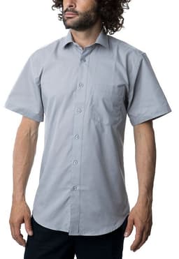 Camisa Lisa Mc Gris 42