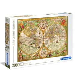 Puzzle 2000 piezas Mapa Antiguo