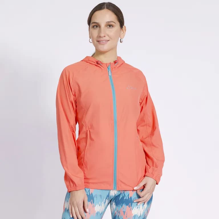Cortaviento Active Wind Mujer Coral Coral XS