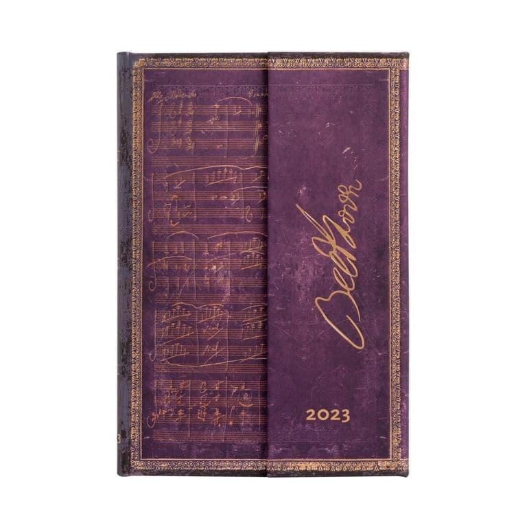 Agenda 2023 Beethoven Violin T.Dura Vista Semana Mini