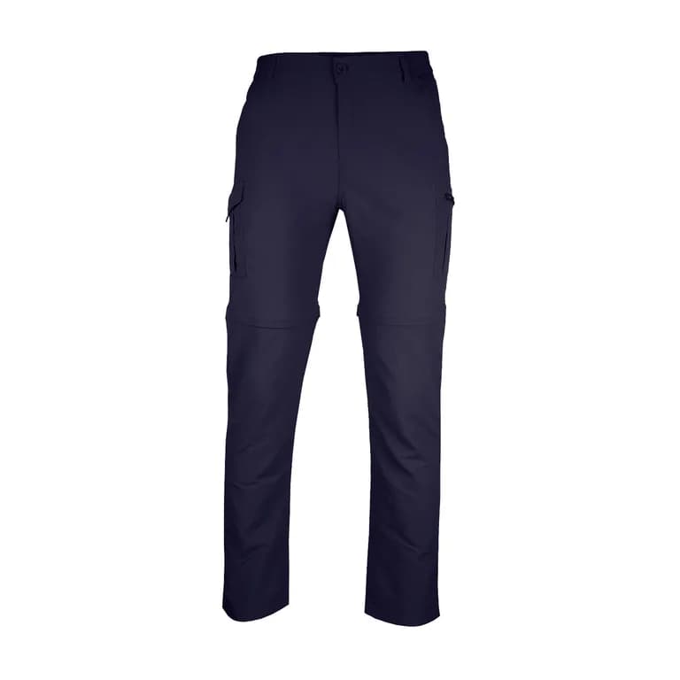 Pantalon Trekking Desmontable Ripstop UPF50 Fenec Azul Oscuro Hombre Azul Marino XL