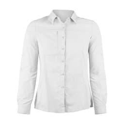 Blusa Trekking Ripstop Manga Larga UPF50 Fenec Blanca Mujer Blanco L