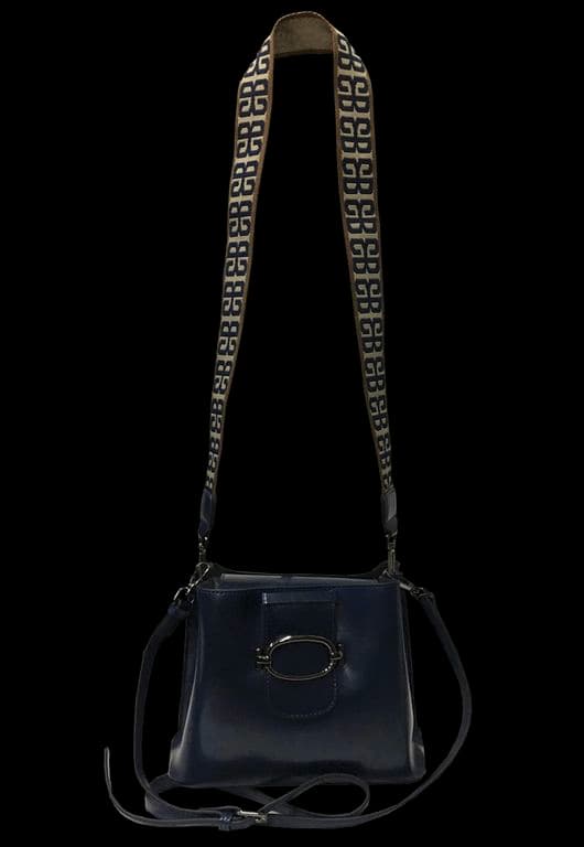 Cartera Cuero Mujer Azul Marino Azul Marino TALLA UNICA