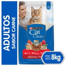 Alimento seco para gato CAT CHOW Adulto Carne 8kg