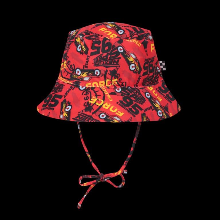 Gorro Bebe Nino UV 50 Cars Rojo - Rojo Rojo 12-18 MESES