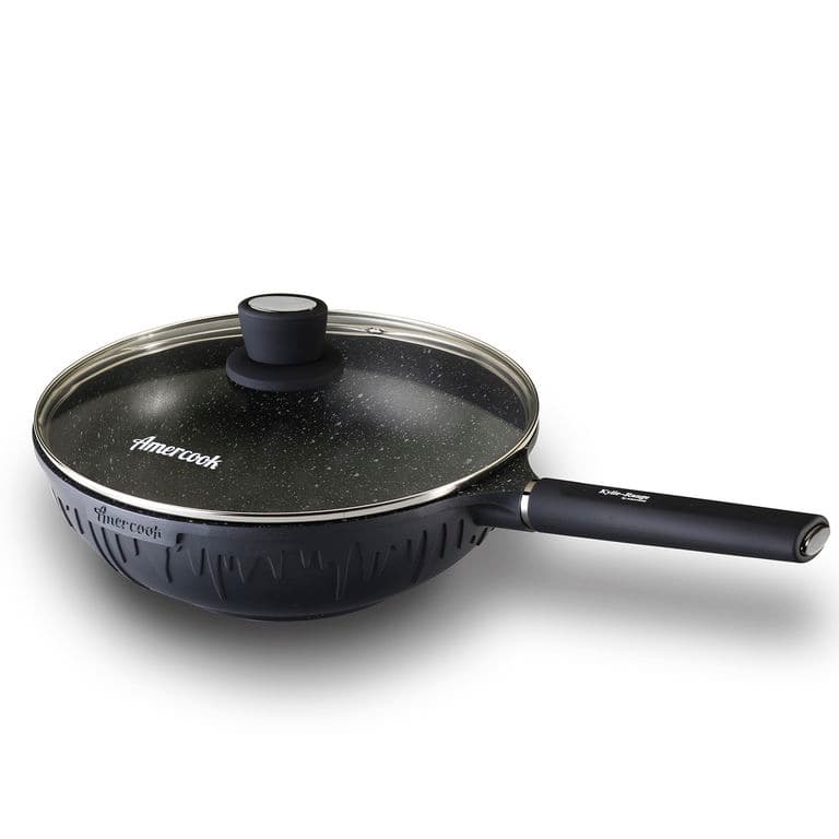 Wok de Aluminio Fundido a Presion Kylie de 28 cms.