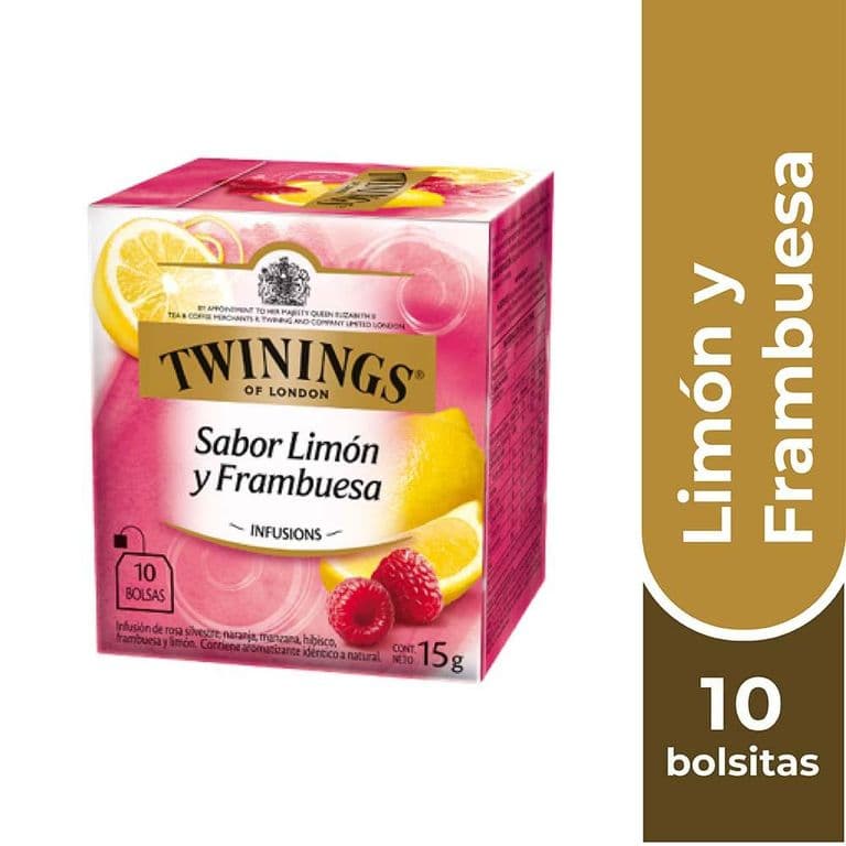 Te Limon / Frambuesa x 10 Bolsitas