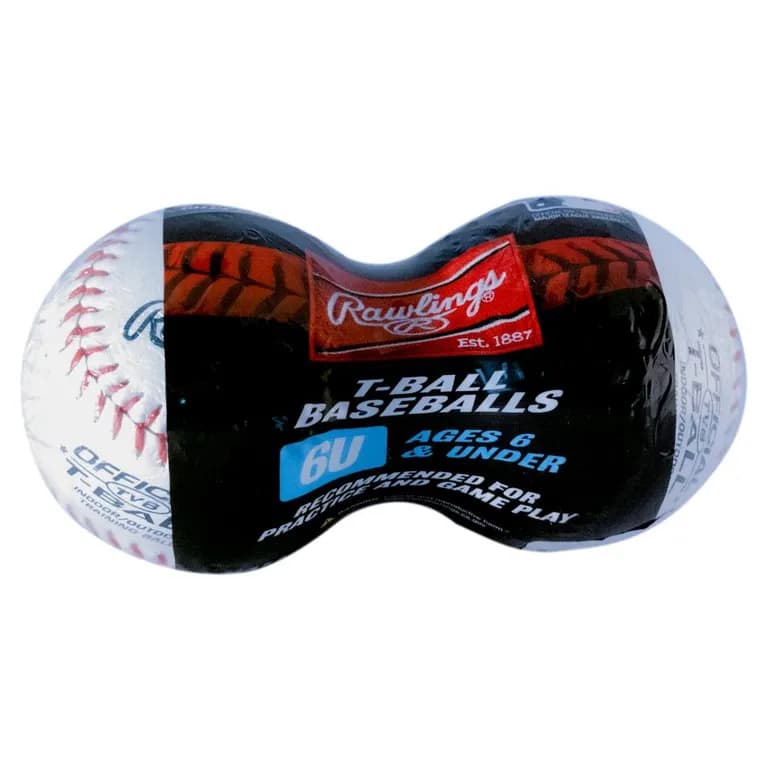 Pelota De Baseball T-Ball 6Ur (Bipack)