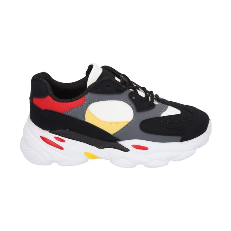 Zapatilla Urbana Mujer Negro Rock 35 Negro 38