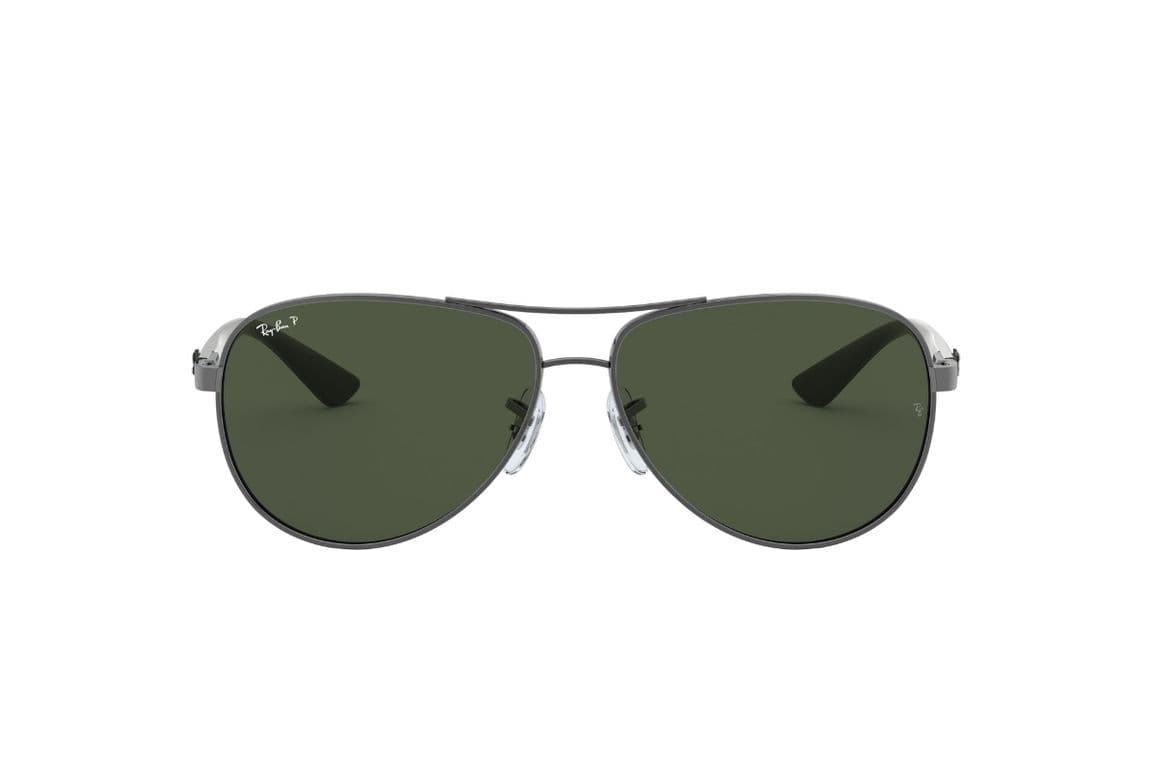Lentes de Sol Carbon Fibre Verde Polarizados Ray-Ban Verde L