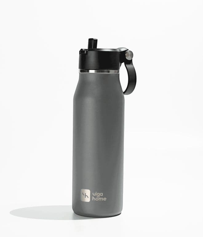 Botella de Agua Termica 947ml Gris