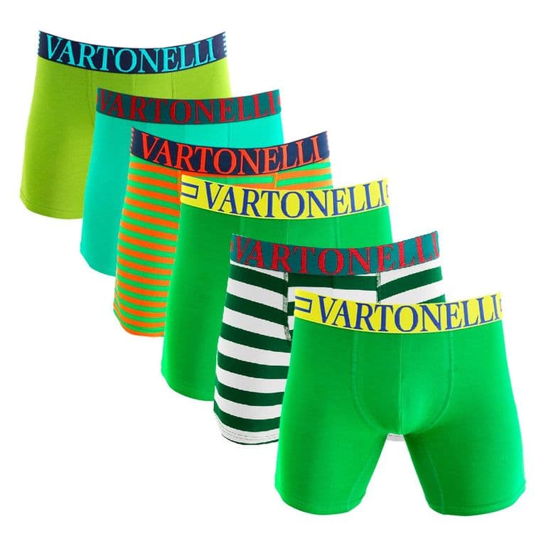 Pack de 6 Boxer Medio Algodon Hombre. L