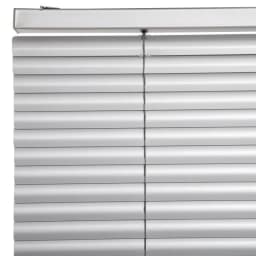 Persiana de aluminio Plata 155cm ancho x140cm alto Laminas 25mm