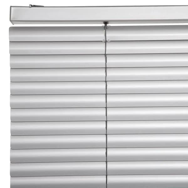 Persiana de aluminio Plata 155cm ancho x140cm alto Laminas 25mm