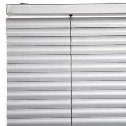 Persiana de aluminio Plata 145cm ancho x140cm alto Laminas 25mm