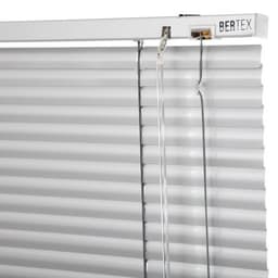 Persiana de aluminio Plata 135cm ancho x140cm alto Laminas 25mm