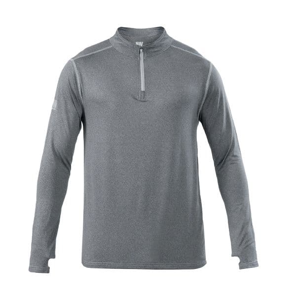 POLERA DRY FIT HW SPX MANGA LARGA HOMBRE CARBON GREY Gris L