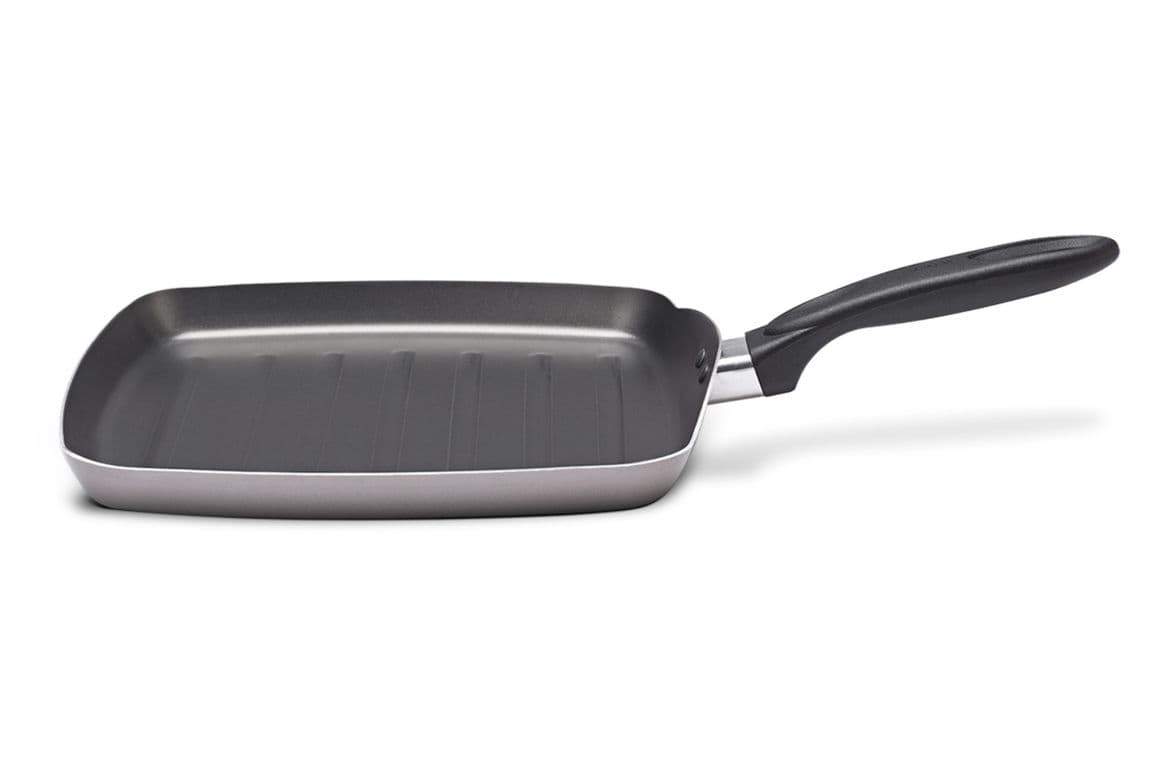 GRILL 24X24CM EN ALUMINIO PLATA 7014358