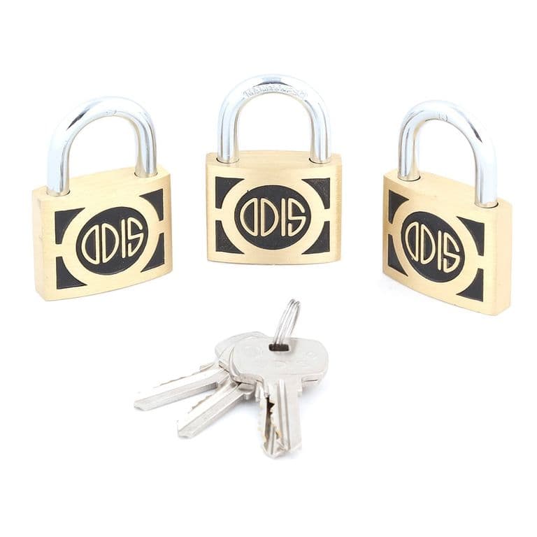 Pack 3 Candados 340 40mm - Llaves Iguales