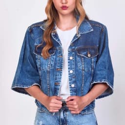 Chaqueta manga 34 Gracia Azul L