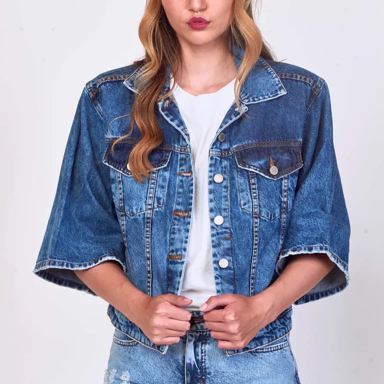 Chaqueta manga 34 Gracia Azul L