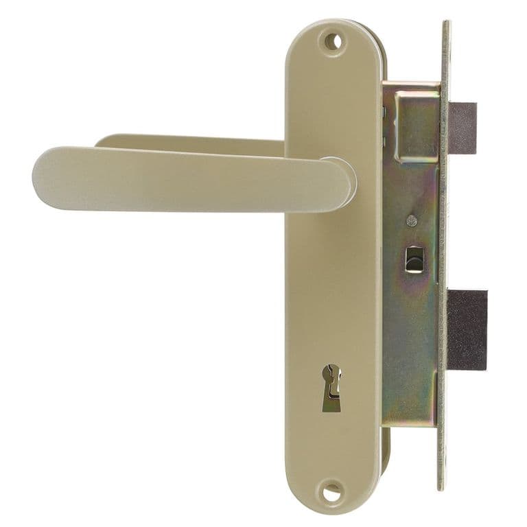 Cerradura Embutir Simona 7040 Dormitorio - Beige
