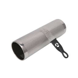 Guiro Metalico 12x5 Pulgadas Color Plata.