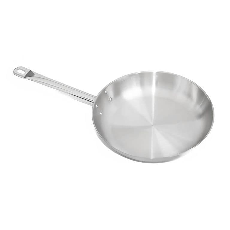 SARTEN ACERO INOX CON FONDO DIFUSOR 22 CM IMAHE
