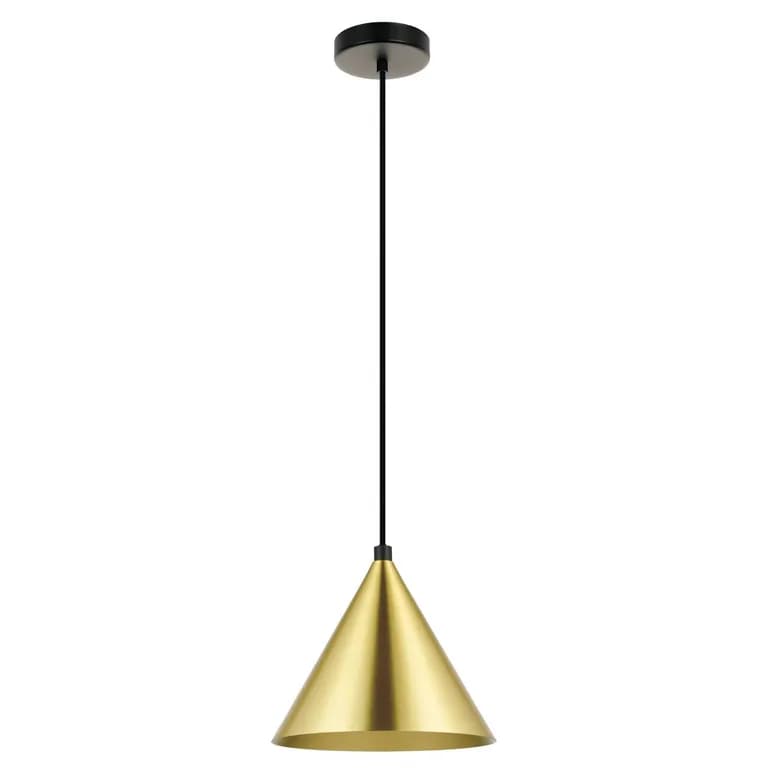 Lampara Colgante Narices E27 Metal Laton Cepillado Estilo New Nordic 40W