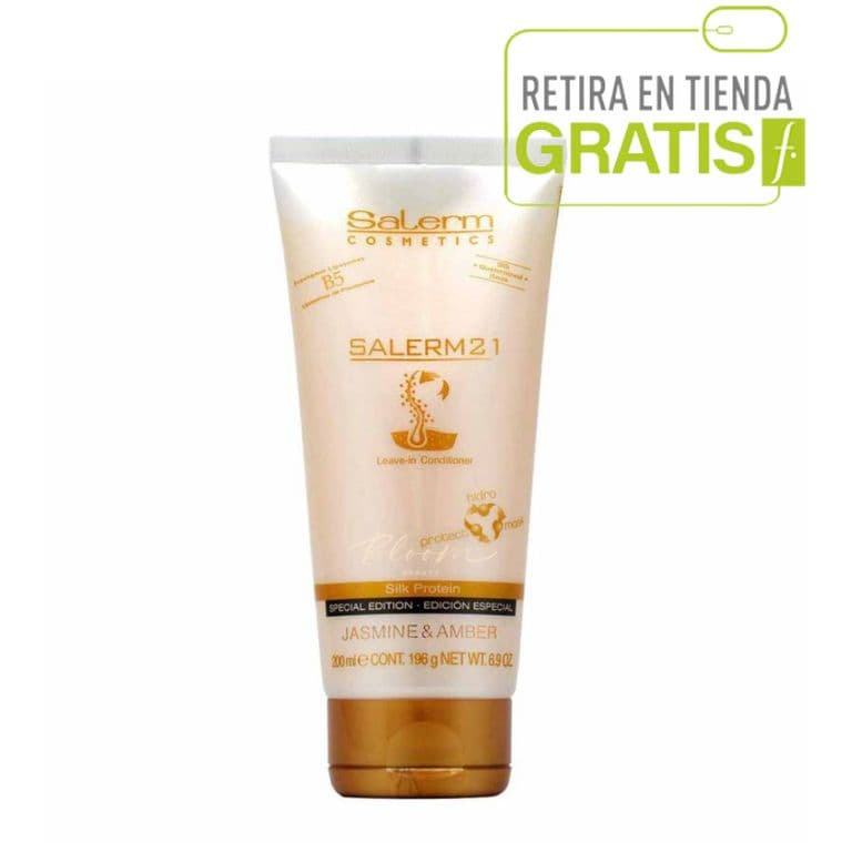 SALERM 21 Crema intensiva capilar Jazmin y Ambar 200 ml.