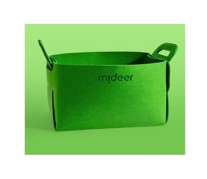 Bolsa Plegable Para Almacenar Juguetes Color Verde