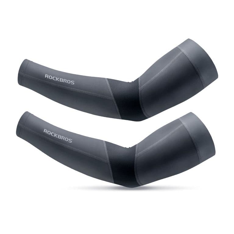 Mangas Ciclismo Deportes Manejo Uv400 Manguillas Negro S