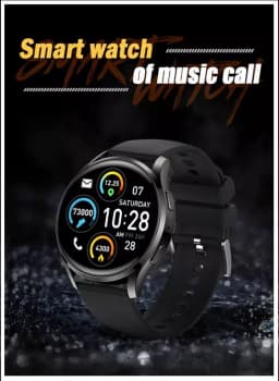 Smartwatch S37 Monitoreo Salud Bluetooth 5.0 Bateria de Larga Duracion Resistencia agua Deporte