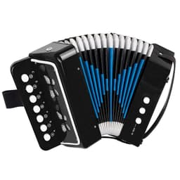 Acordeon De Nino 7 Teclas 2 Bajos Negro