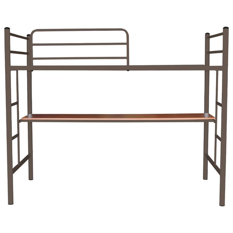 Cama Alta 1.5 Plaza Con Escritorio.