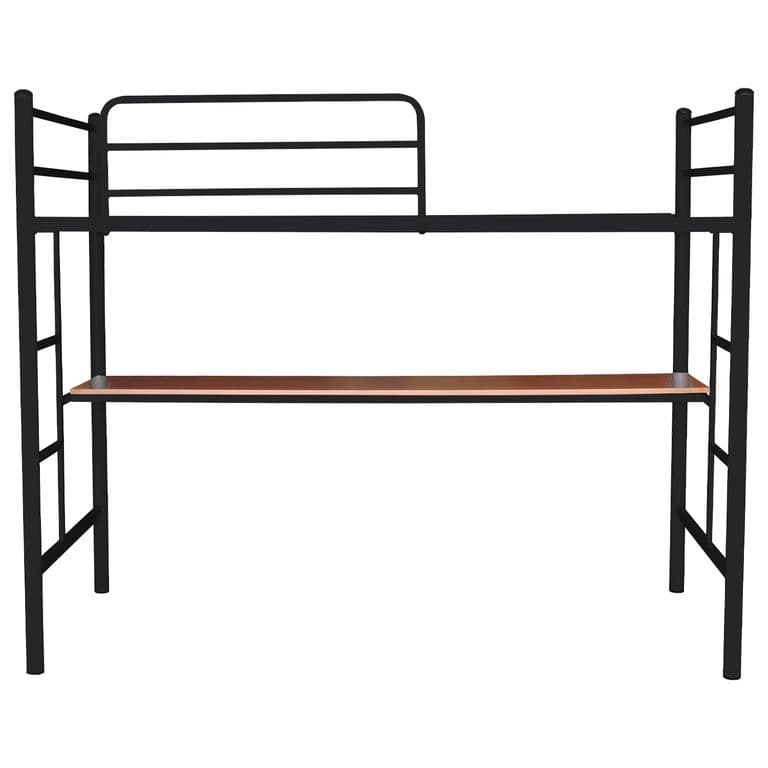 Cama Alta 1.5 Plaza Con Escritorio.