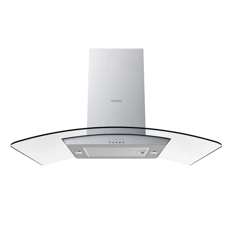 Campana Isla Groner Inox 90 cm