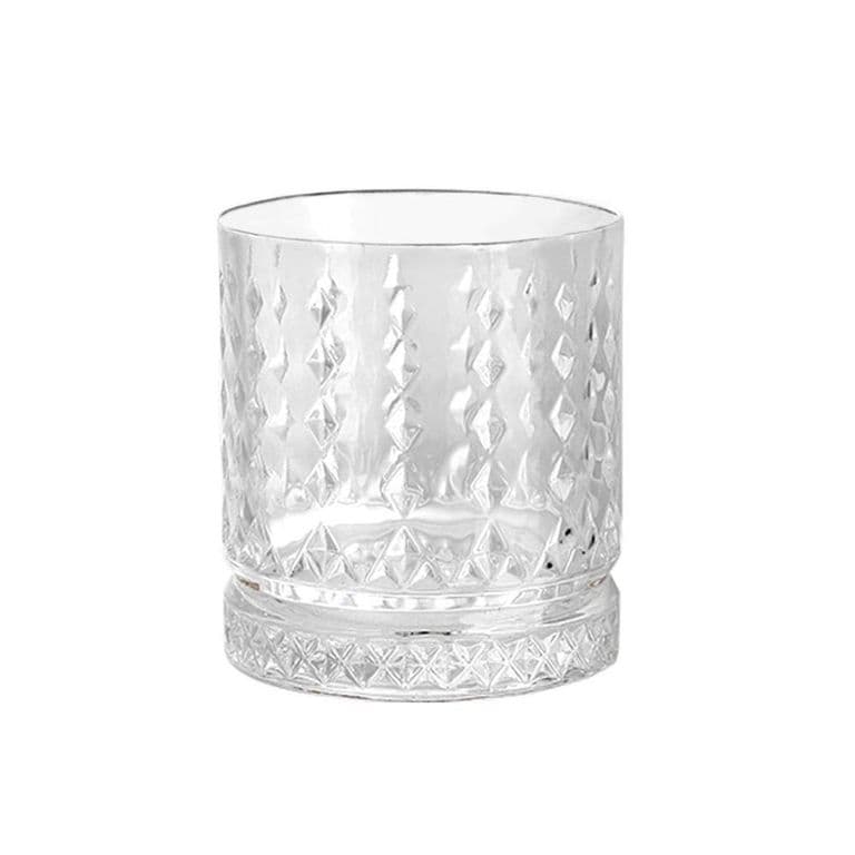 SET 6 VASOS WHISKY DOTS 370 CC IMAHE