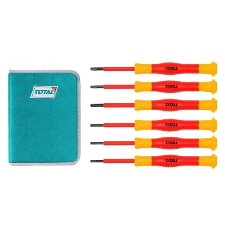 Kit Juego Destornilladores De Precision Aislados 6 Pcs