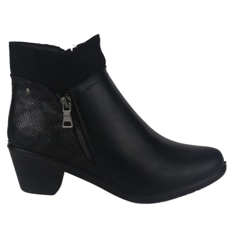 Botin Mujer Litang-2 Negro Casual Negro 36