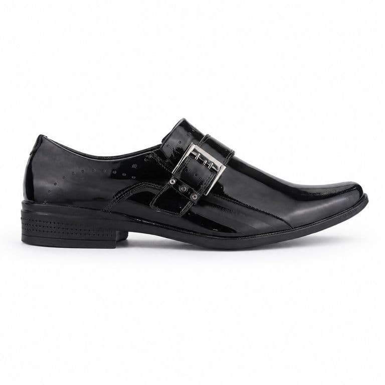 Zapato Hombre 4373 Frankfurt Negro Charol Casual Negro 41