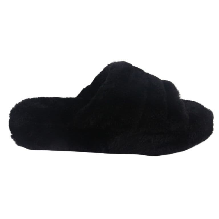 Pantufla Mujer Negro Comfort Slipper-1 Negro 37