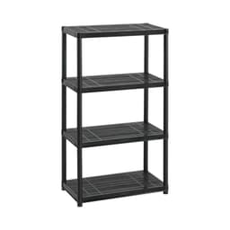 Estante Repisa Rack plastico 4 Niveles 71x38 x129cm