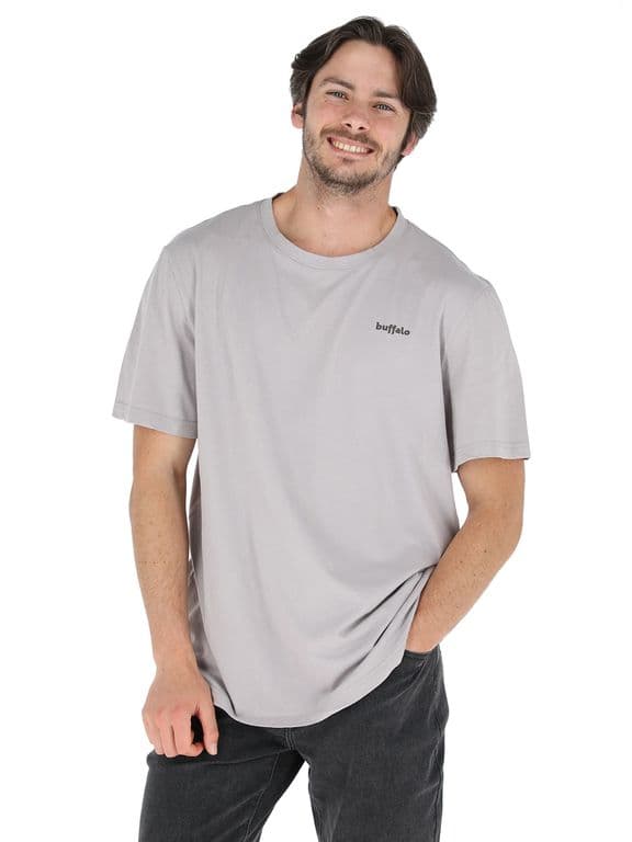 Polera Bombus Hombre Buffalo Gris XL