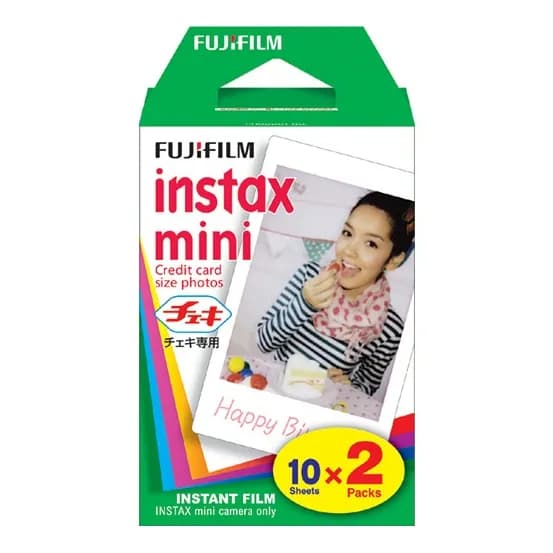 20 PELICULAS INSTAX MINI INSTANT COLOR FILM