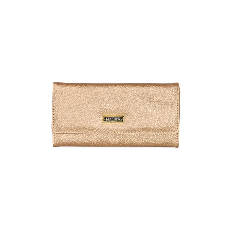Billetera mujer Fidelia rosa metalizado Rosa TALLA UNICA