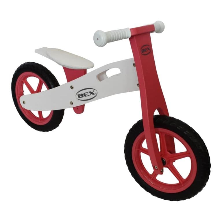 Bicicleta de Equilibrio de madera Rosa -