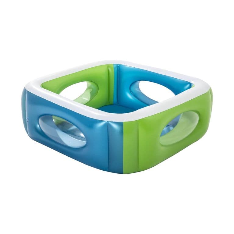 Piscina Inflable Con Ventanas 1.68MX1.68MX56Cm