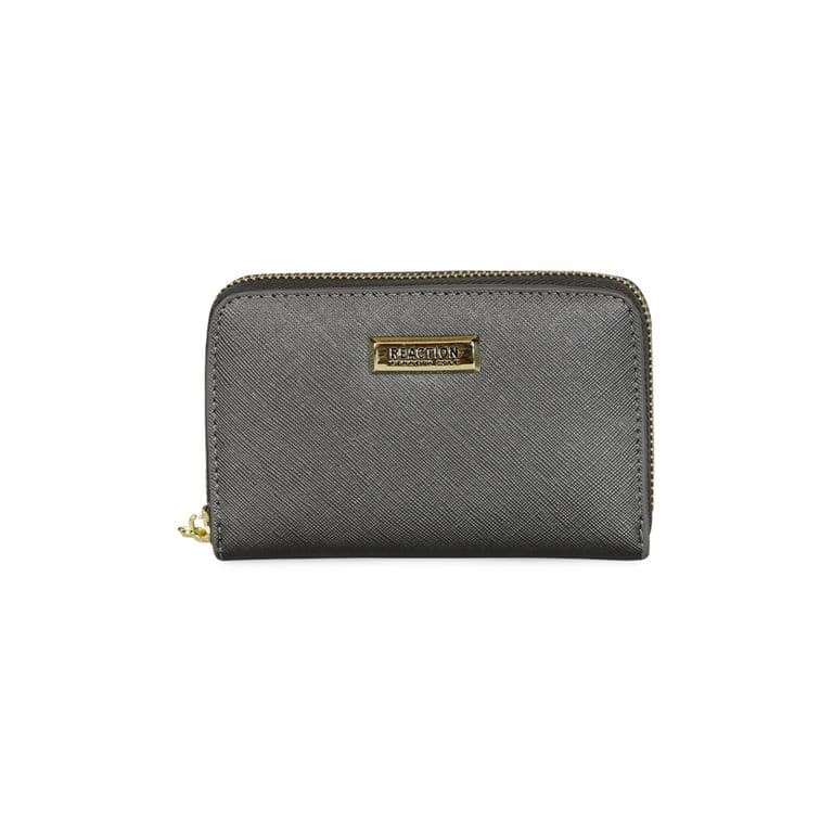 Billetera mujer Trifold gris Gris Oscuro TALLA UNICA