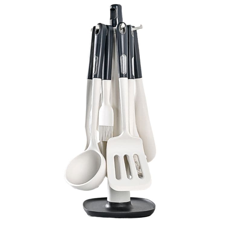 Set Utensilios 13 Piezas Silicona Antiadherente Cucharones
